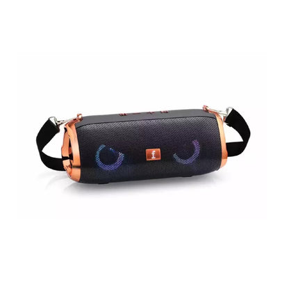 ET-901 Super Bass portable Bluetooth speaker with owl design, flashing LEDs, TF card and FM radio.