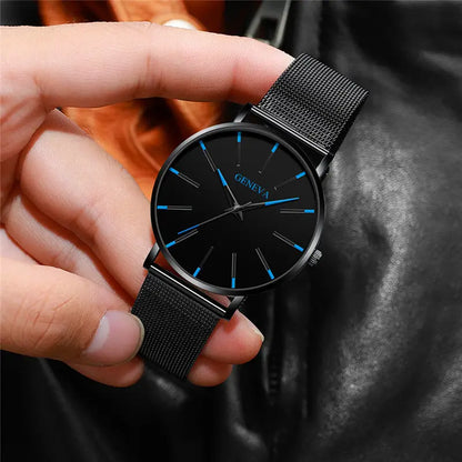 Montre Minimaliste à Quartz pour Hommes