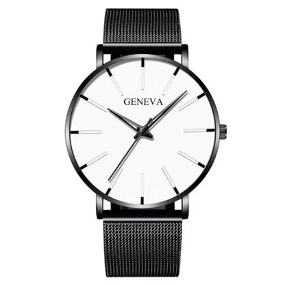 Montre Minimaliste à Quartz pour Hommes