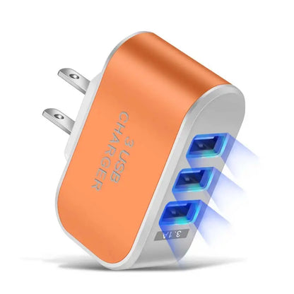 Adaptateur secteur mural USB couleur bonbon