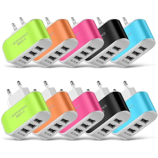 Adaptateur secteur mural USB couleur bonbon