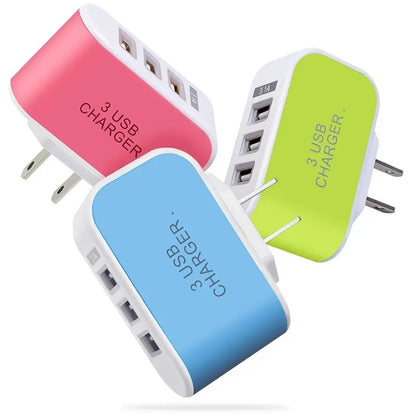 Adaptateur secteur mural USB couleur bonbon – MAGO Plus